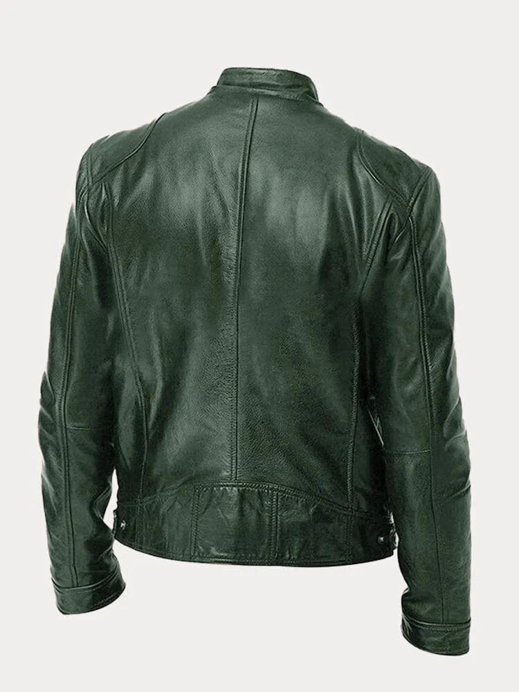 Lorenzo Lederjacke | Zeitloser Casual-Look mit Hochwertiger Lederverarbeitung