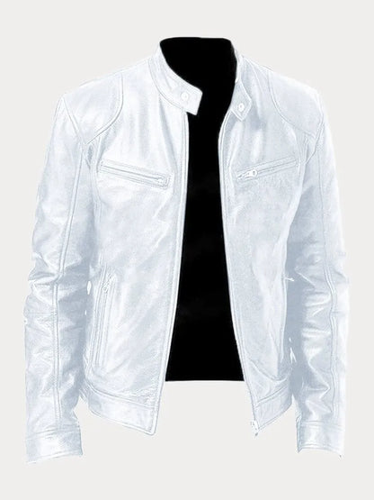 Lorenzo Lederjacke | Zeitloser Casual-Look mit Hochwertiger Lederverarbeitung