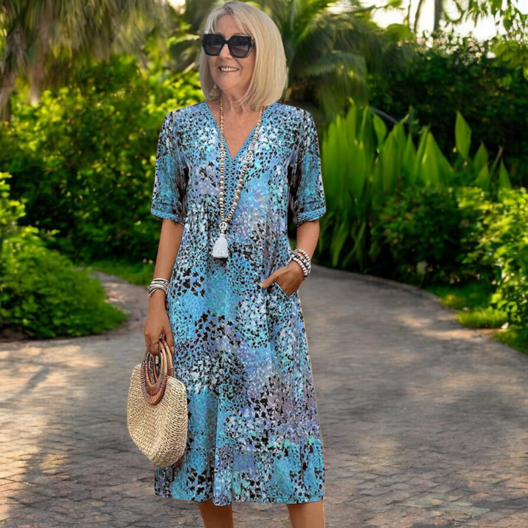 Margot – Midi Boho Dress for Women – Flowing, Light & Perfect for Every Occasion