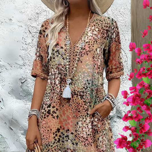 Margot – Midi Boho Dress for Women – Flowing, Light & Perfect for Every Occasion