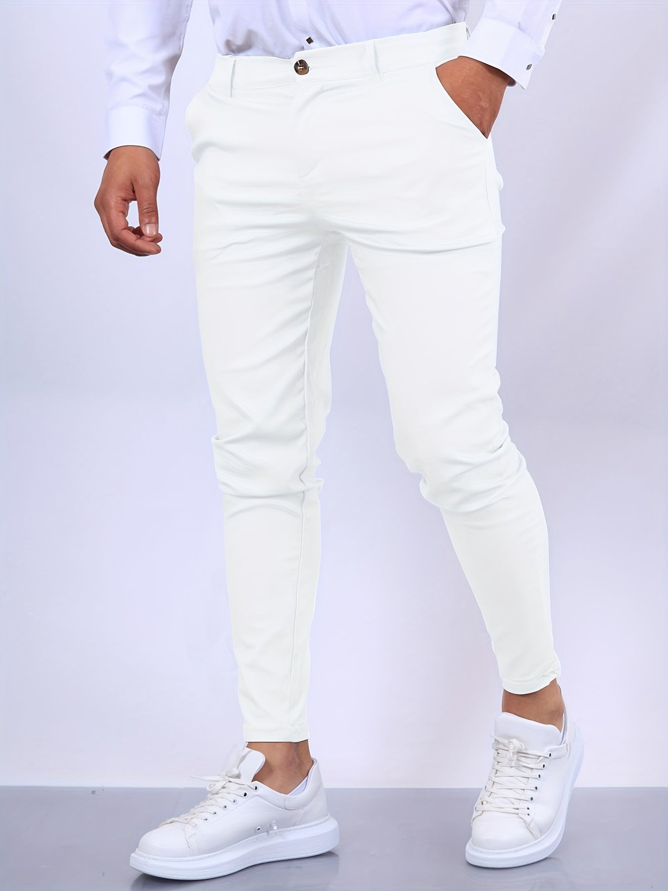 Maximilian | Elegant men's slim fit trousers | Modern and stylish design