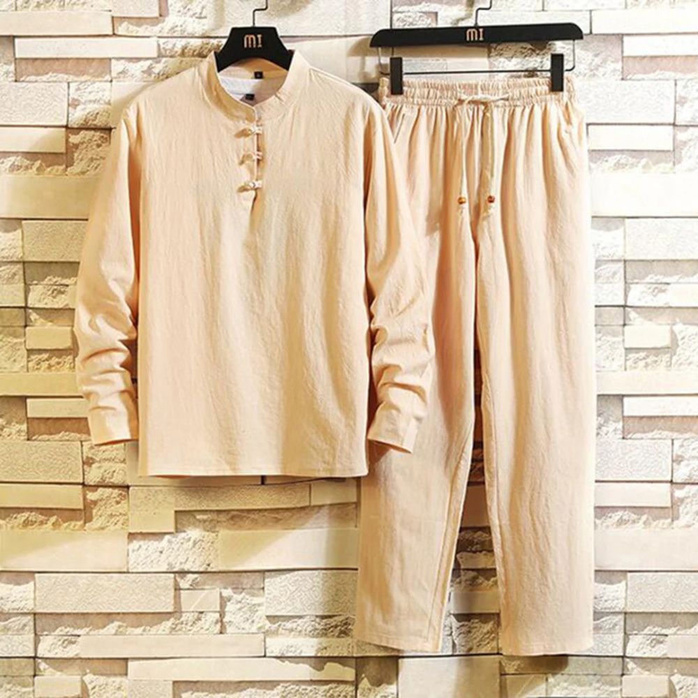 Variant image for Herren Sommerhosen Beige Größe M Leichte Sommerhose aus Atmungsaktivem Material-11