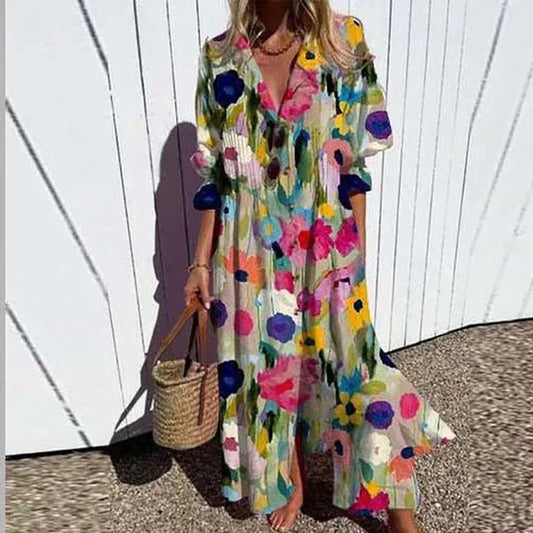 Odessa – Boho women's dress – Flowing, light & ideal for any occasion