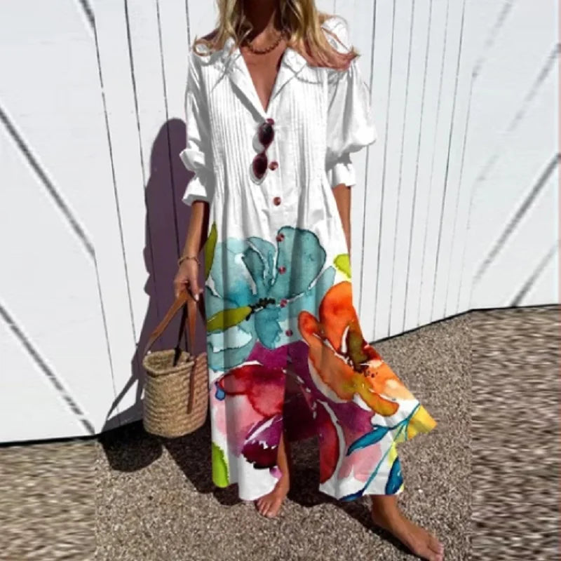 Odessa – Boho women's dress – Flowing, light & ideal for any occasion