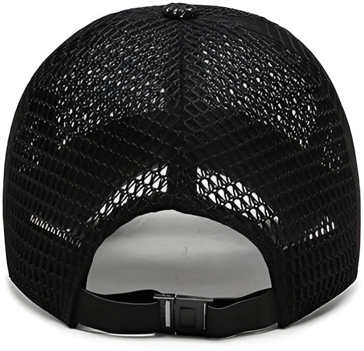 Unisex Sportkappe Atmungsaktiv Leicht Verstellbar Mesh-3
