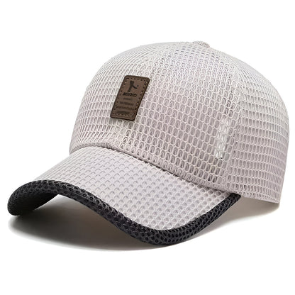 Unisex Sportkappe Atmungsaktiv Leicht Verstellbar Mesh-1