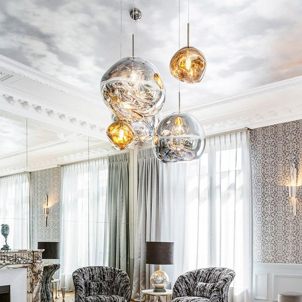 GentleGlow – Clear pendant light for a calming atmosphere