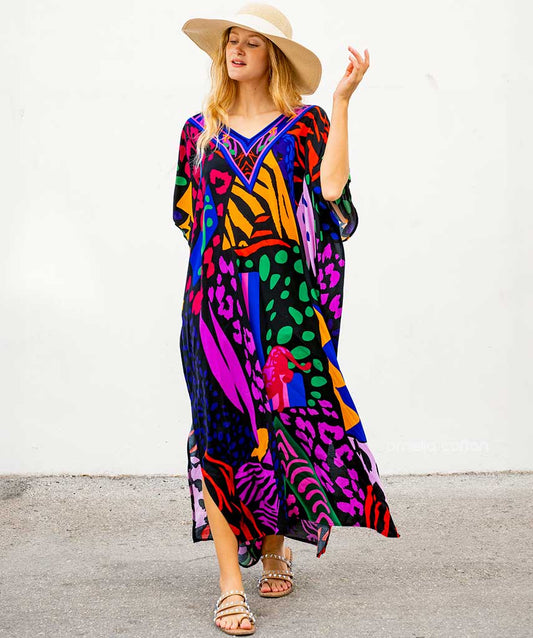 Samira – Exquisite Women's Kaftan – Airy, elegant & ideal for special occasions