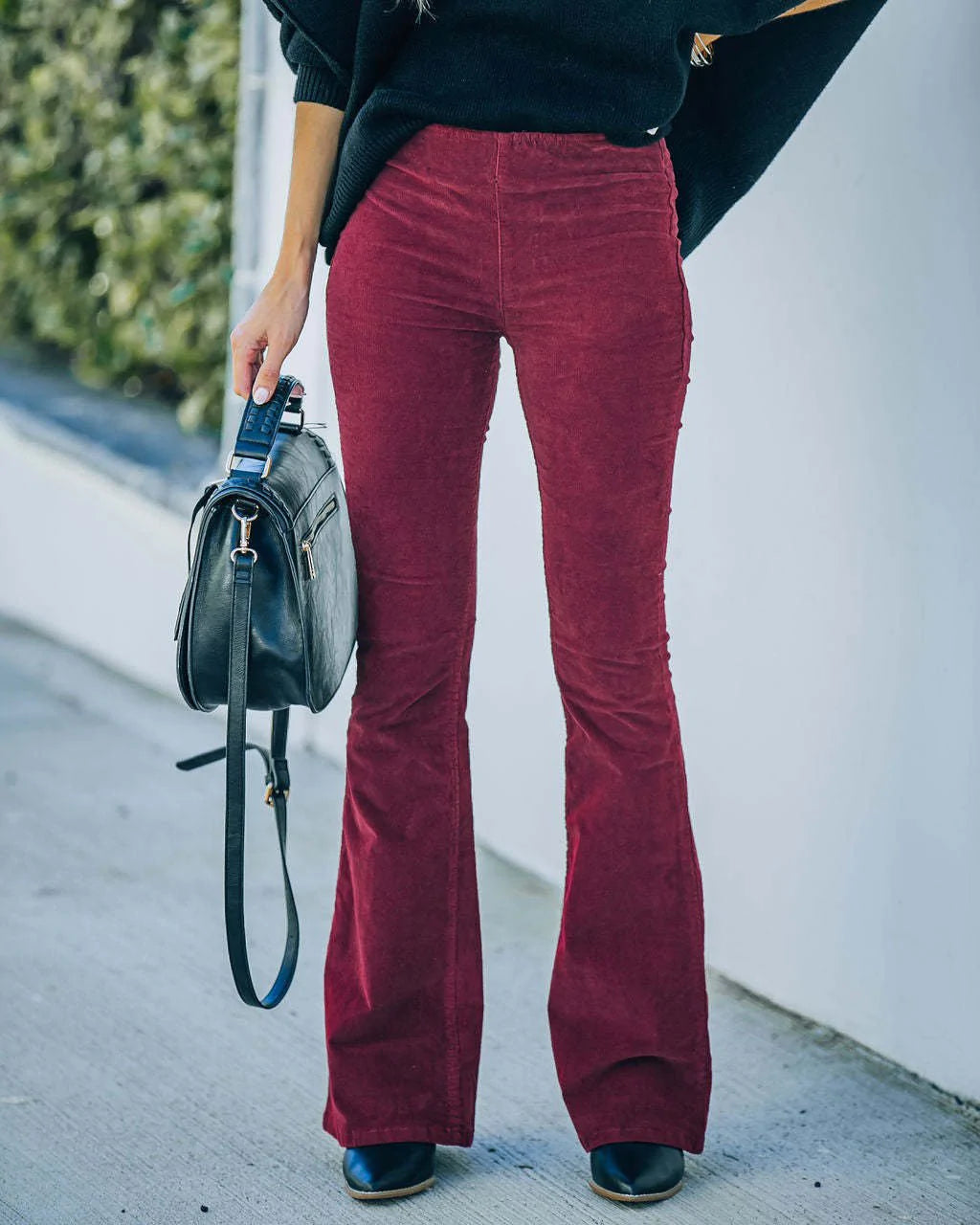 Selena Flare Hose for Women | Elegant high-waist flare pants for comfort and style