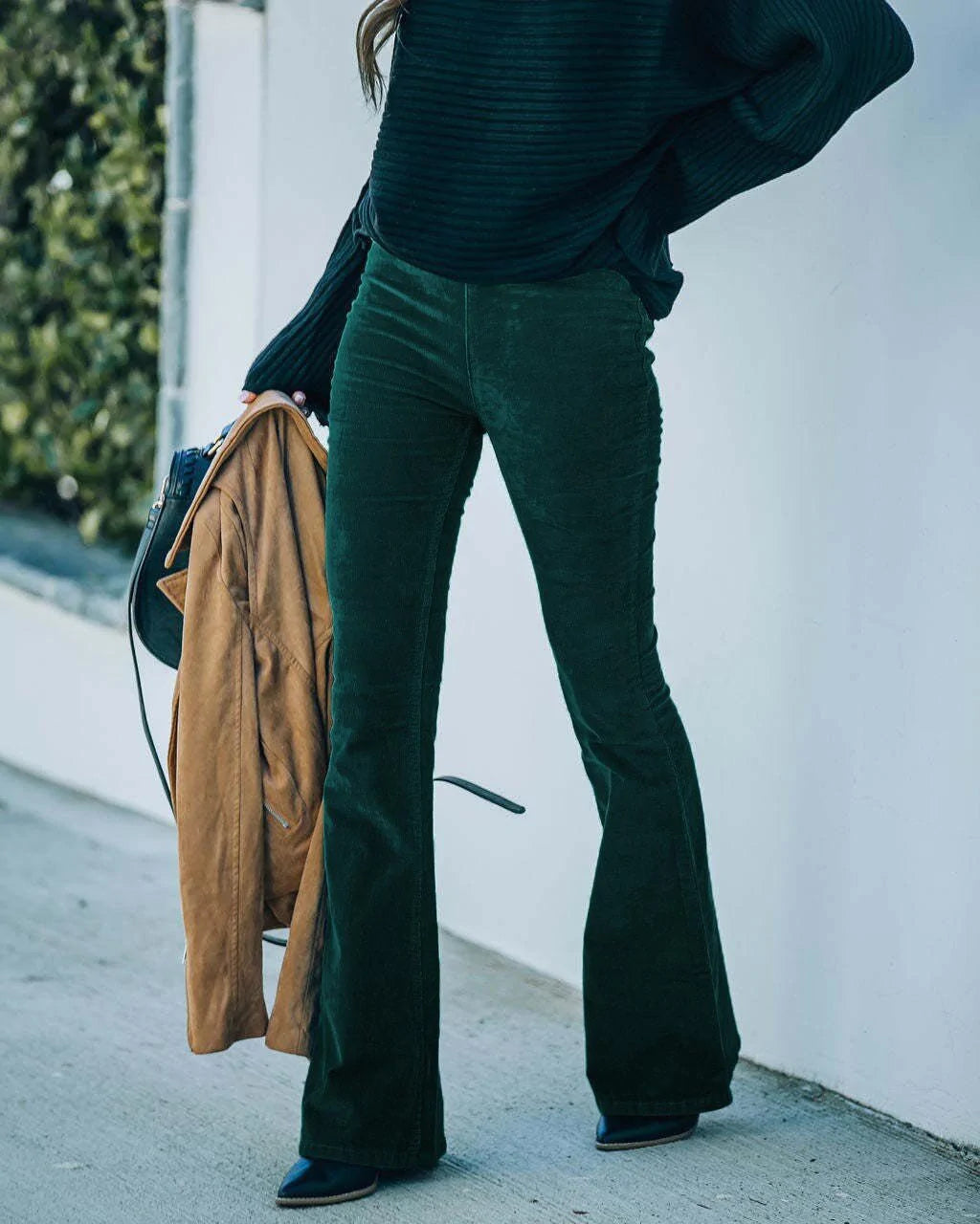 Selena Flare Hose for Women | Elegant high-waist flare pants for comfort and style