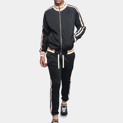 Herren Sporttrack Dunkelgrün Größe M Polyester-1