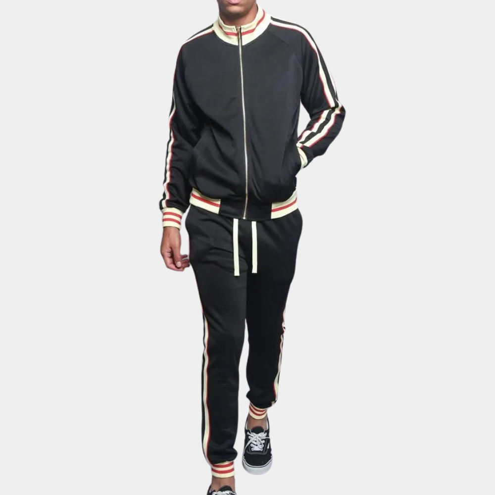 Variant image for Herren Sporttrack Dunkelgrün Größe M Polyester-4