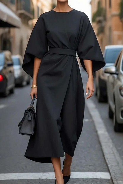 Sofia – Elegant women's dress with wide sleeves – Timeless, figure-hugging & ideal for special occasions