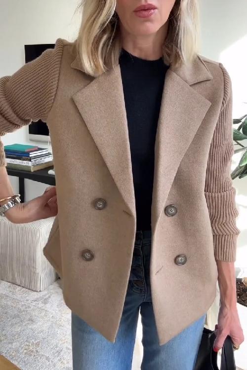 Sisters | Elegant knit sleeve blazer for every occasion