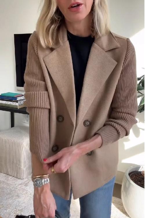 Sisters | Elegant knit sleeve blazer for every occasion