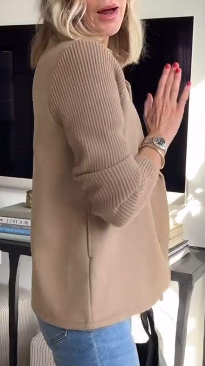 Sisters | Elegant knit sleeve blazer for every occasion
