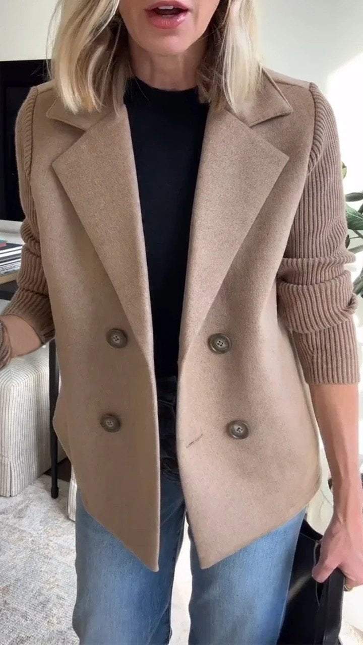 Sisters | Elegant knit sleeve blazer for every occasion