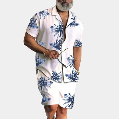 Variant image for Herren Set Schwarz Größe M Baumwolle 2-teiliges Sommer-Set für Männer-13