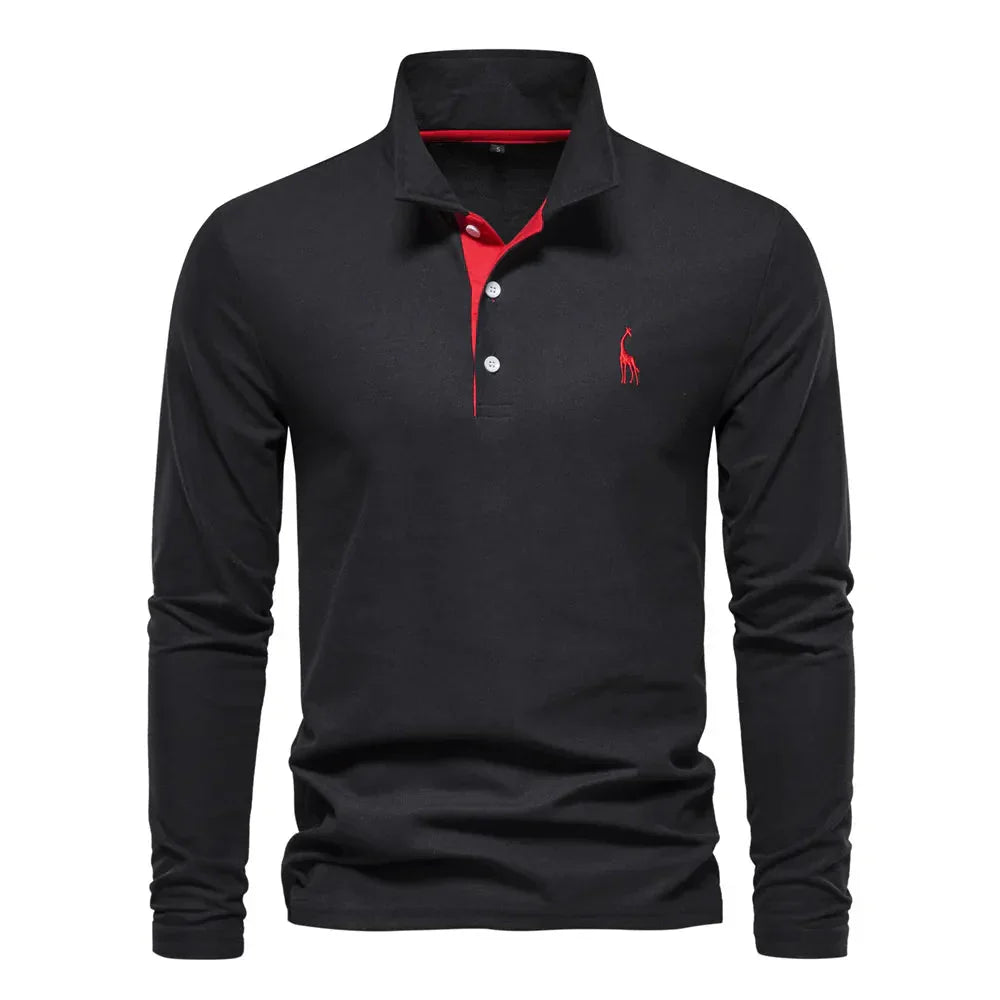 Variant image for Herren Poloshirt Navy Größe M 100% Baumwolle-1