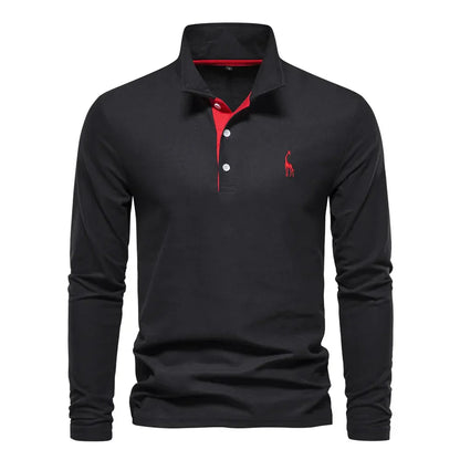 Variant image for Herren Poloshirt Navy Größe M 100% Baumwolle-2