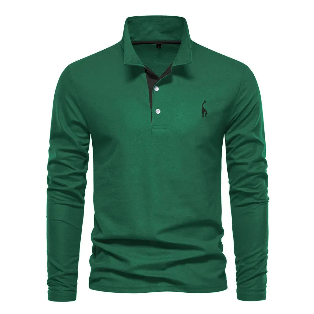 Variant image for Herren Poloshirt Navy Größe M 100% Baumwolle-16