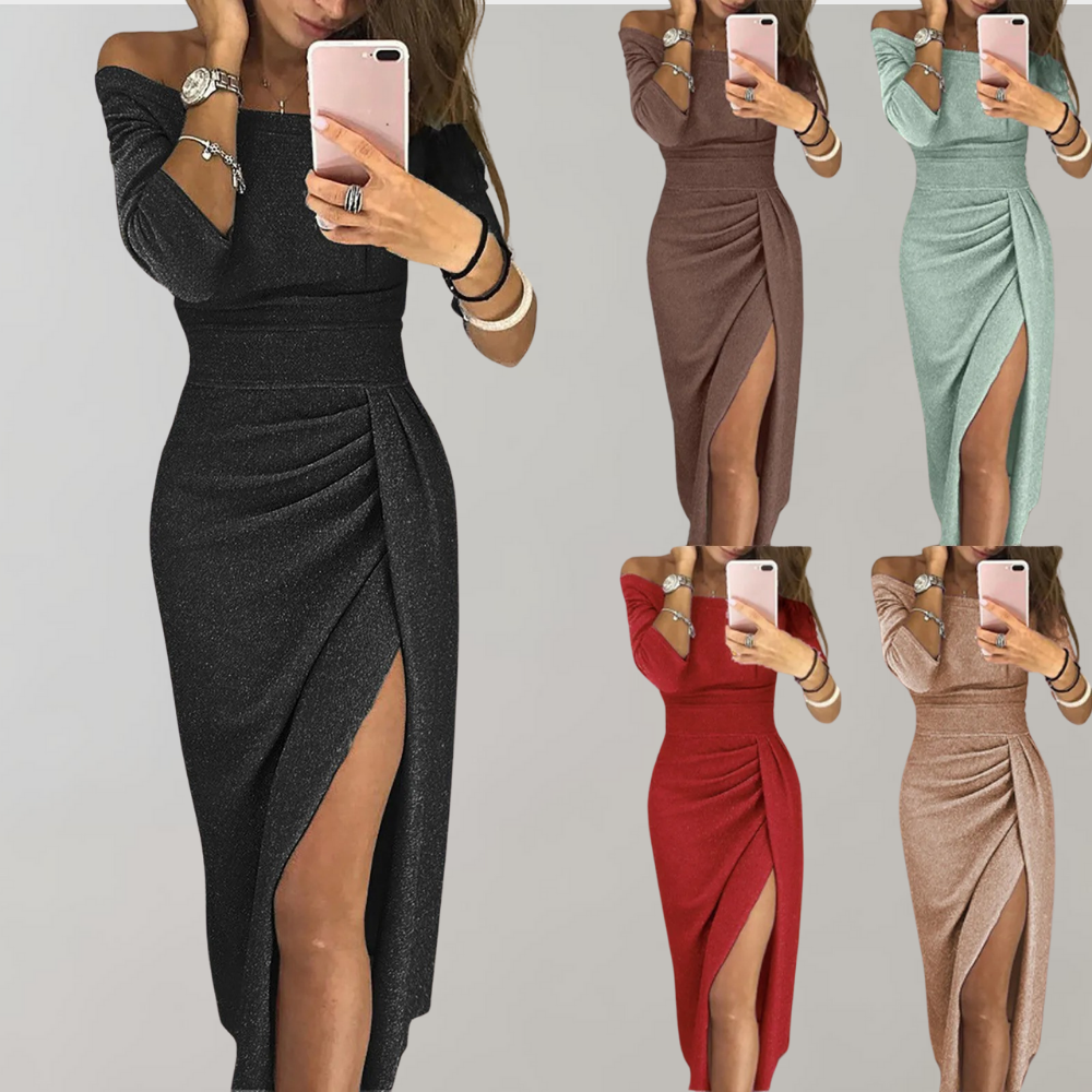 Vilja Glitter Dress | Elegant festive dress for women