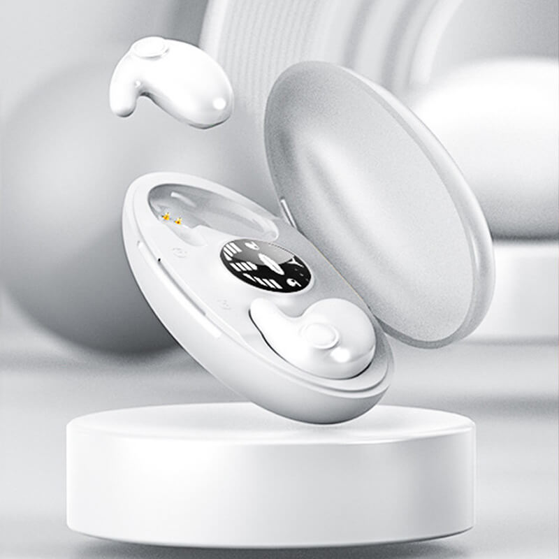 Wireless sleep headphones – Invisible Bluetooth earbuds with IPX5 water protection for comfortable sleep