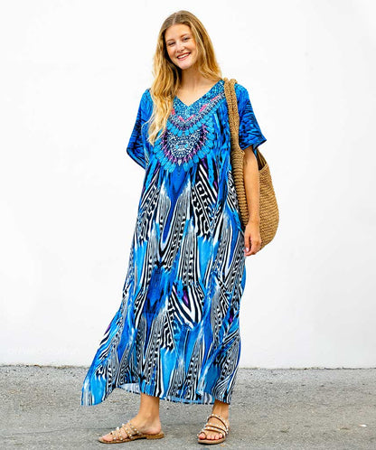 Zara – Elegant Women's Kaftan – Airy, stylish & perfect for special occasions